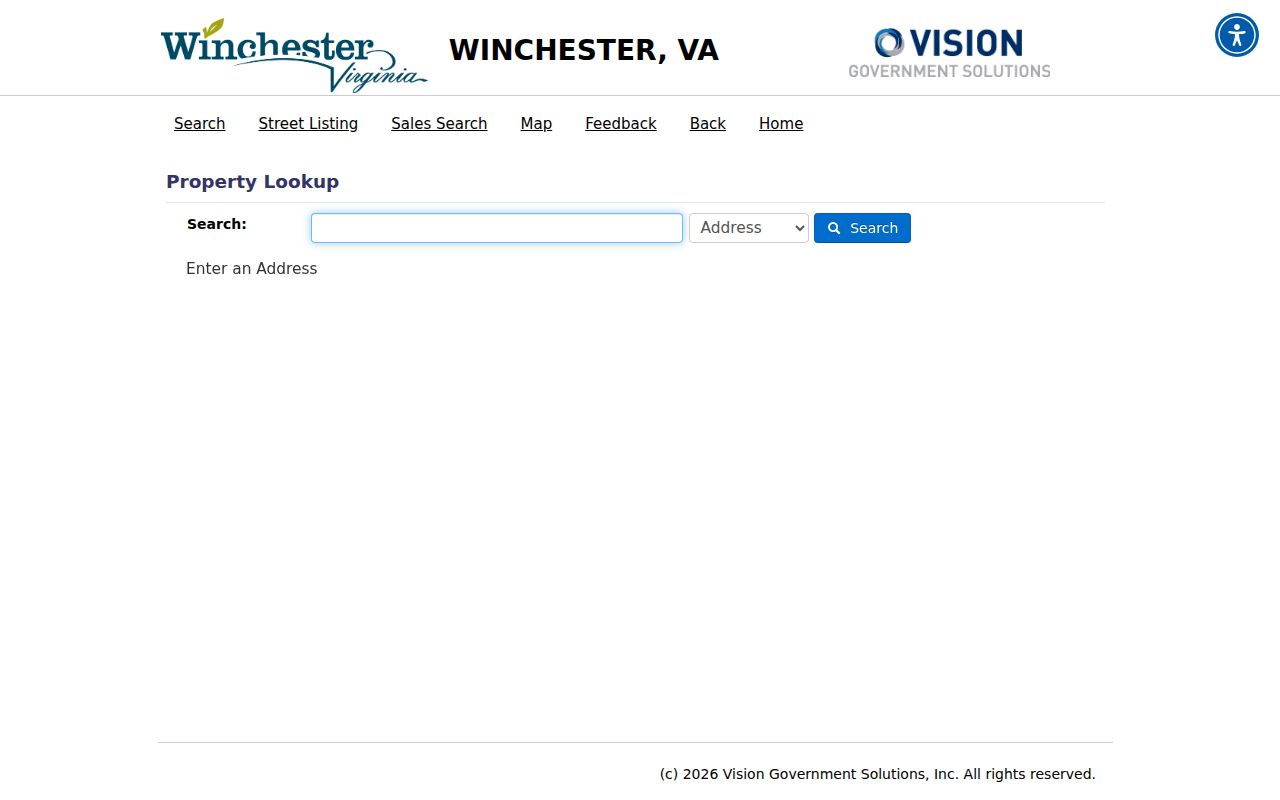 Winchester residents directory Vision property search